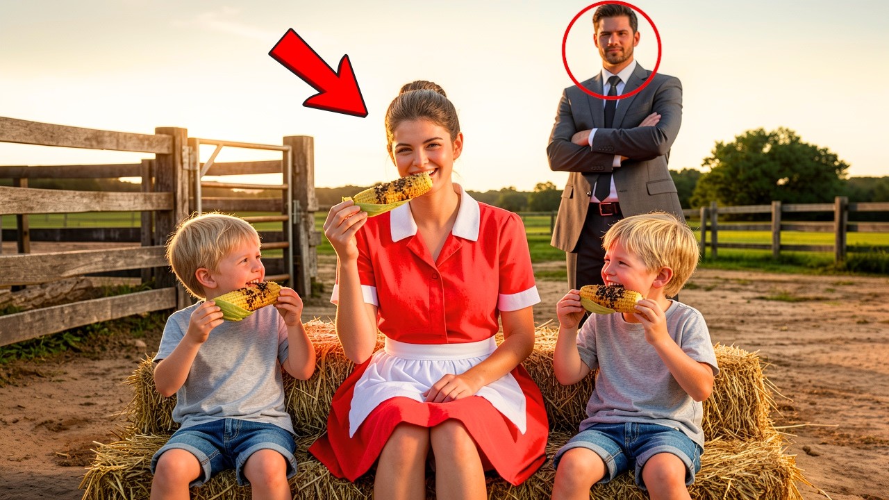 The businessman went to his farm... and was paralysed when he saw how the cleaning