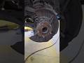 Hilux install new brake pads and rotor resurfacing #shortsfeed