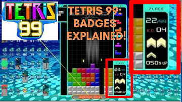 Tetris 99: BADGES EXPLAINED