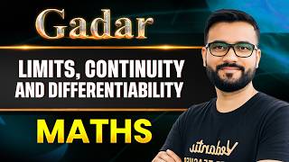 🔥JEE Main 2026 : Limits, Continuity and Differentiability - Most Repeated TOPIC + PYQs | GADAR 2026