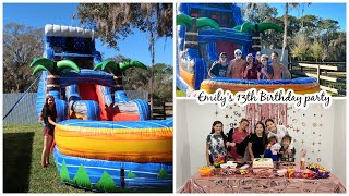 DAY 2 OF EMILY'S 13TH BIRTHDAY PARTY |VLOG#1255