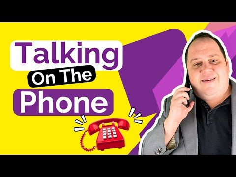 📞How To Talk On The Phone in English | Business English