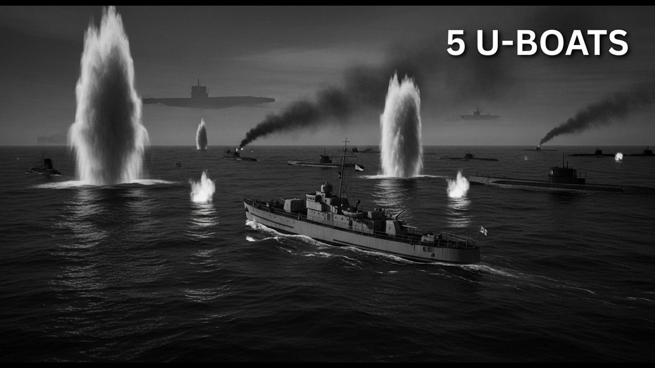 One British Corvette, 6 Hours, 5 U-Boats — The Night Dönitz Banned His Captains From The Atlantic