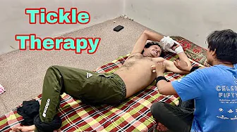 ASMR : Tickle massage 🤣 Full Body Session (Armpits + Belly Focus) WILD Reactions!