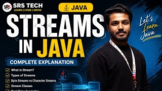 Streams in Java Explained 🔥 | Byte Streams & Character Streams | Java I/O | Core Java