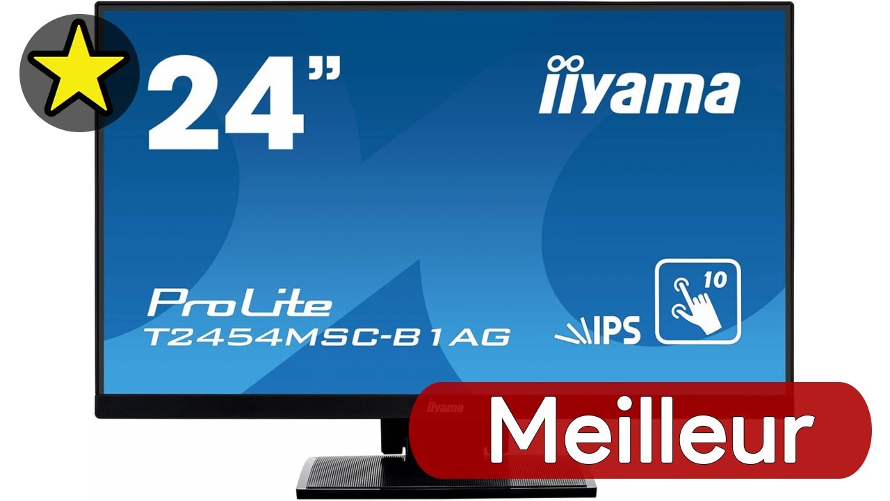 🏆 TOP 3 MEILLEUR ECRAN PC TACTILE 24 POUCES 2025