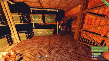 #Rust Raid Turns into Base Defence