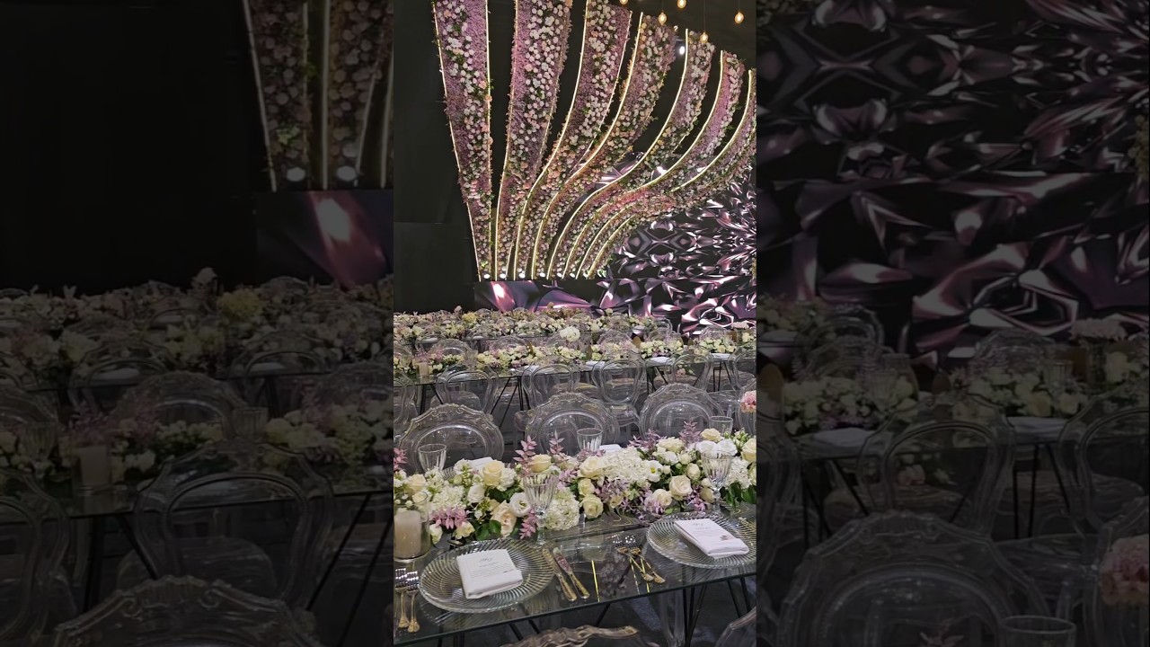 A Grandiose Blush Wedding Soirée!