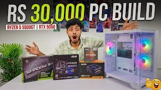 Rs 30,000 Gaming and Editing Pc Build | Ryzen 5 5500GT in 2026 🔥