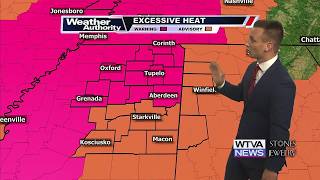 Elijah's Monday Morning Forecast: Sweltering hot Monday