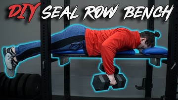 DIY Seal Row Bench - DIY Home Gym
