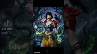 #SnowWhite#Superhero#ComicsInFilm#fantasymoviesParis Jackson as a superhero Snow White.