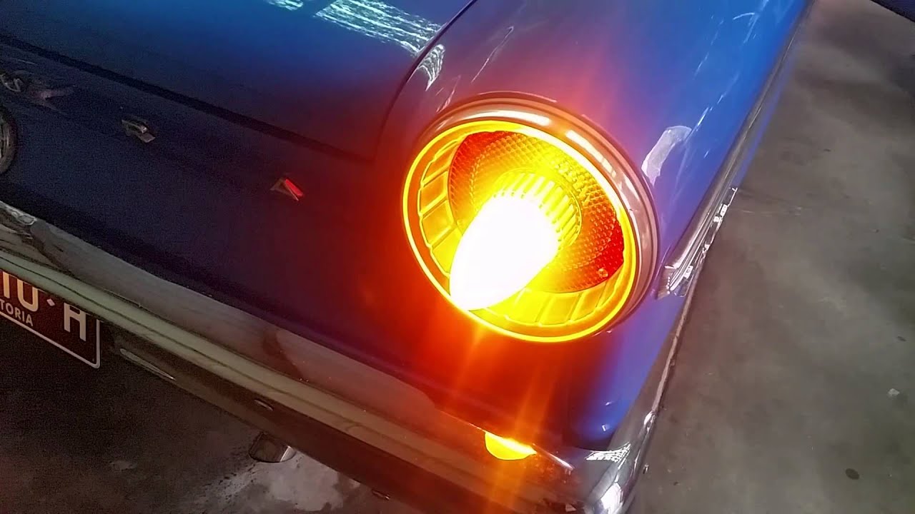 1964 ford falcon xm kustom tail light lens YouTube