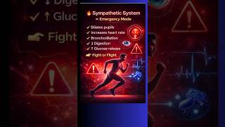 Exam Hack 🚀 | Sympathetic vs Parasympathetic Difference #shorts | Pharmacology |
