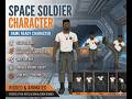 SPACE SOLDIER CHARACTER — Game Ready Stylized 3D Sci-Fi Character
