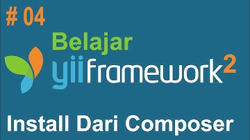 04 Tutorial Yii Framework 2 - Install Dari Composer