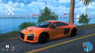 The Crew 2 Miami To Key West - Audi R8 Xbox Series X - 4K 60Fps