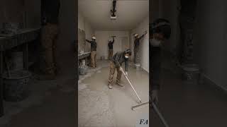 Old Garage to Luxury Epoxy Floor 😳 With Car Reveal #interiordesign #satisfying #timelapse