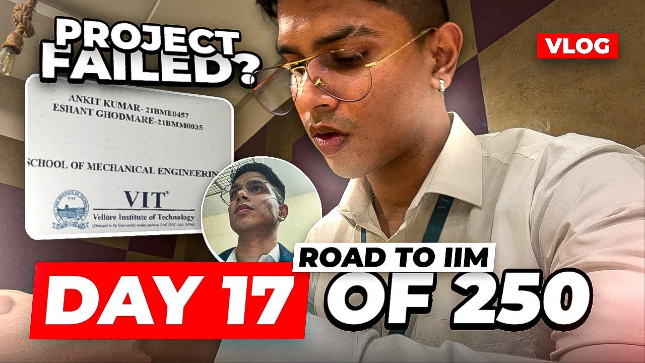 DAY 17 of 250 | Road to IIM | CAT 2025 Preparation | DAILY STUDY Vlog 📖