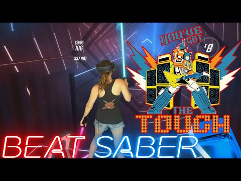Beat Saber || The Touch by Stan Bush (The Transformers) First Attempt - SS Rank || Mixed Reality