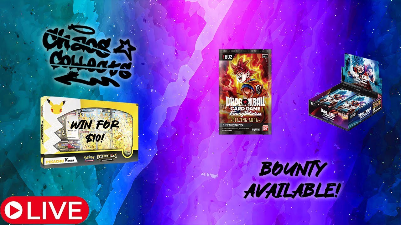 LIVE RIP & SHIP! DRAGON BALL PACKS IN SHOP! RACES, GIVEAWAYS, AND MORE!!