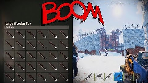 RUST:Console Edition-CRAZY! HUGE Online Raid...