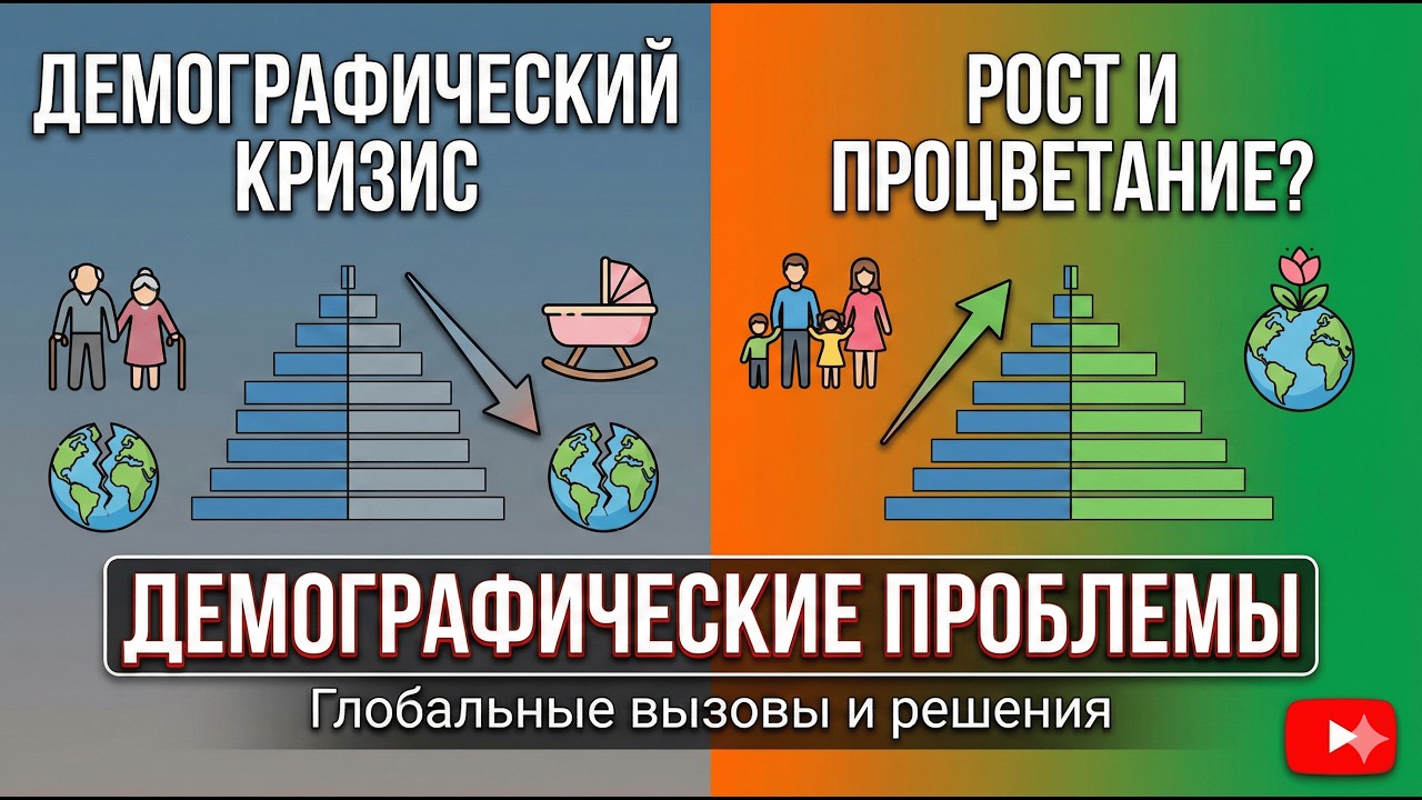 Урок № 7 Демографические проблемы: взрыв и кризис
