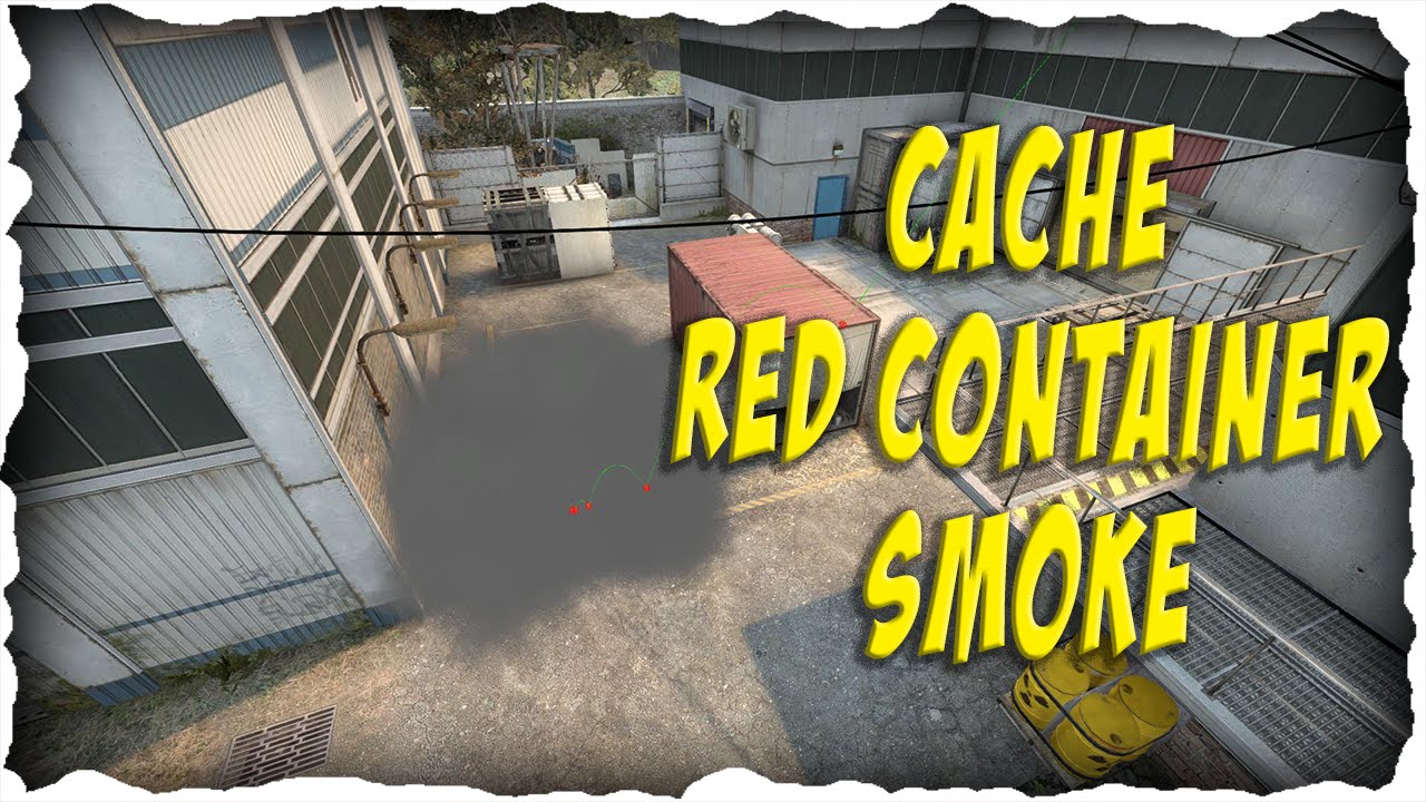 CS:GO | Cache RED CONTAINER/ONSPOT Smoke (OLD) [A] - YouTube