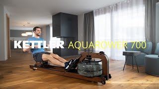 Видео о Гребной тренажер Kettler Aquarower 700