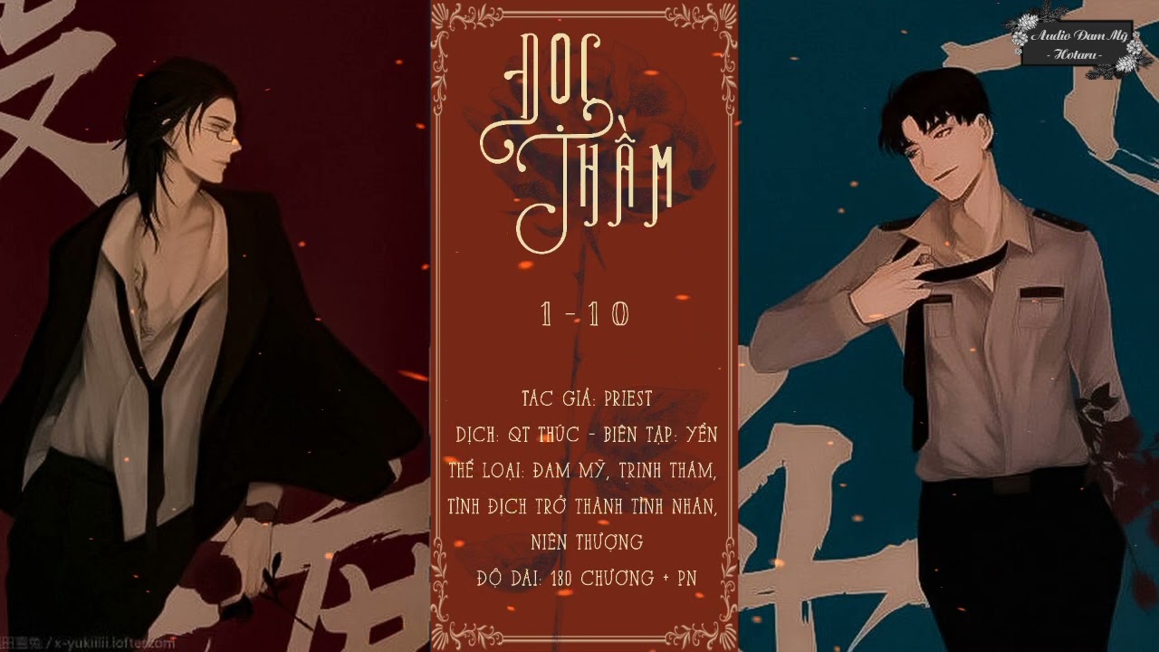 [1-10]| Đọc Thầm | Audio Đam Mỹ | Hotaru - youtube