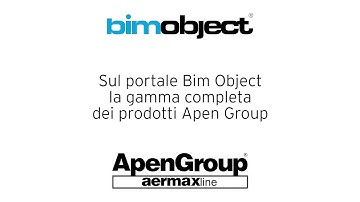 Apen Group sul portale BIM Object