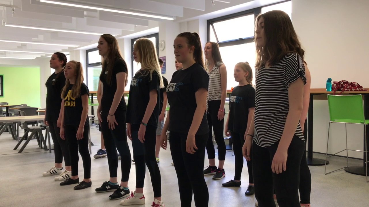 Theatretrain Newark Galway Girl Group 3 YouTube