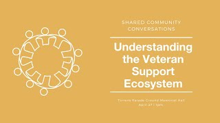 Shared Community Conversations - Understanding the Veteran Support Ecosystem