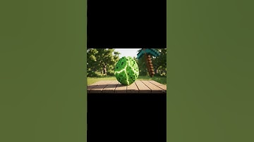 Minecraft Creeper Egg Explodes in Real Life | Epic Cinematic Short