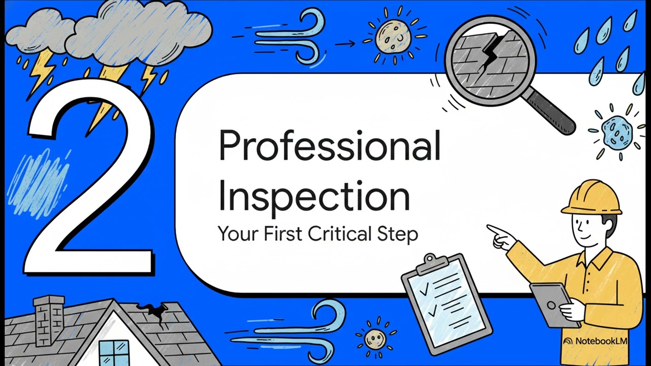 Insurance Claim for Roof Damage by Storm - TCS Roofing Company 