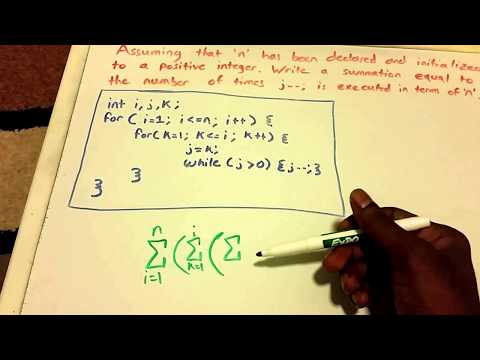 Algorithm Analysis