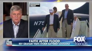 Rev. Franklin Graham talks visiting flood areas with Trump