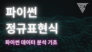 [데이터 분석을 위한 Python 기초] 18 파이썬 정규 표현식 (2025 Ver)