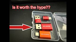 USB Data Blocker: Stop Juice Jacking &amp; Hacking