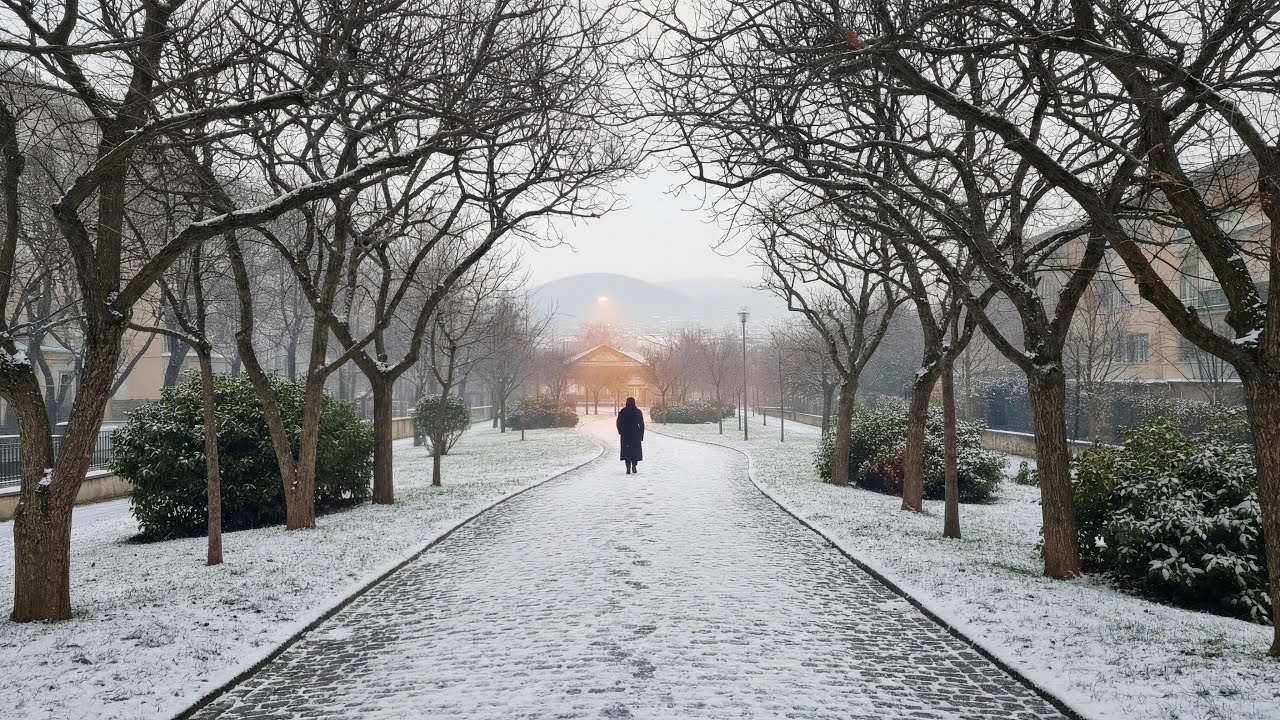 Walking Through Winter | Grounding Piano Music for Presence and Calm