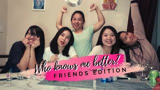 Who knows me better? With a twist! | Friends Edition | keynayn vlog