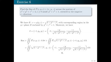 [Math 23] Disc 4.5 Surface Integrals of Vector Fields (Part 2 of 2)