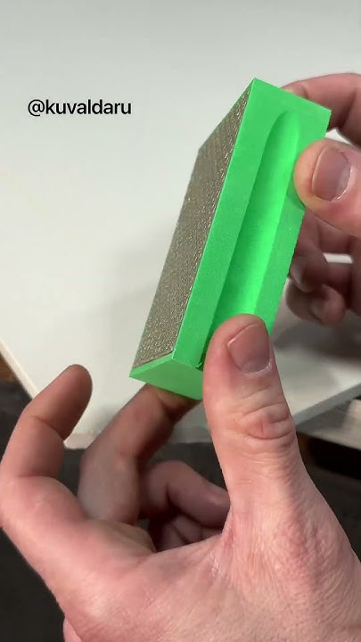 Алмазный притир от компании DIAM для герамогранитной плитки в действии😉 ...