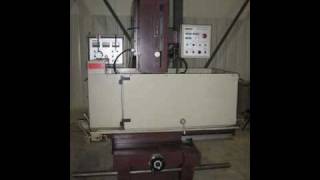 USED HANSVEDT MODEL 1004 H-PULSE EDM MACHINE, 100 AMPS