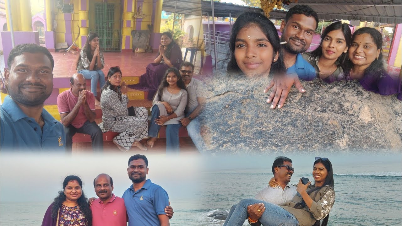 Ratti temple and beach trip with family || ramyaambati ||