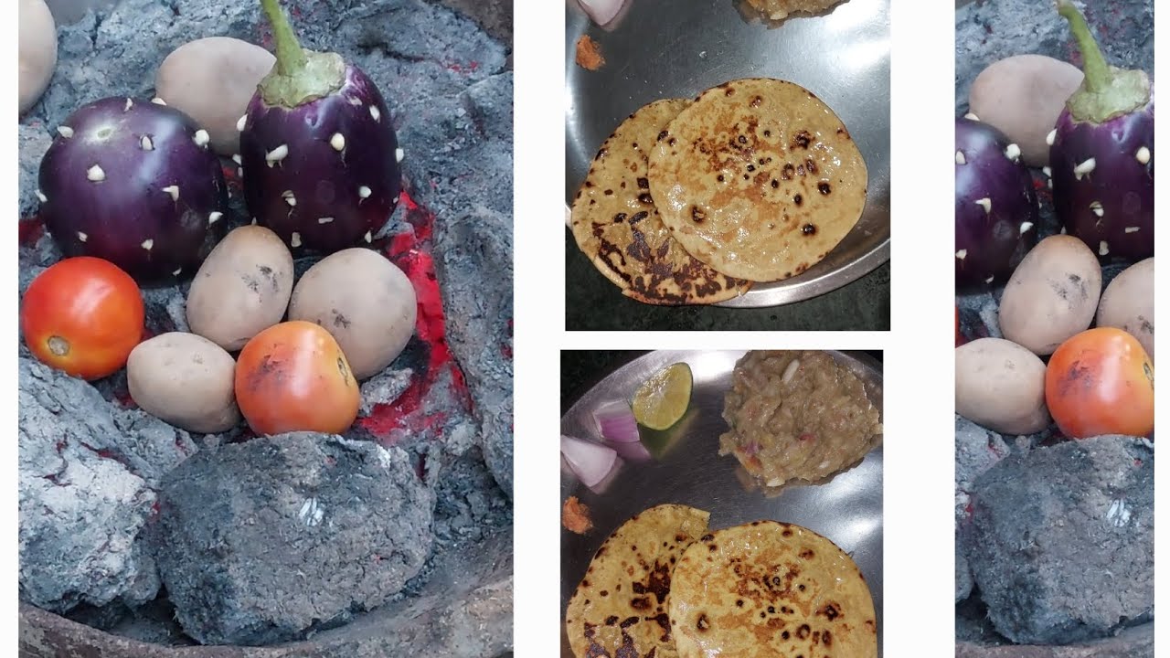 fauji chutti par the to bnaya chokha or Besan roti bhout testy tha ...
