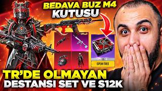 OPENING A FREE ICE M4 CRATE 😱 RARE EPIC SET AND S12K LEGENDARY EVENT NOT AVAILABLE IN TURKEY! - P...