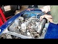 Datsun 260Z renovation #5 - Unpluging hoses and wires part 2/2 and a starter