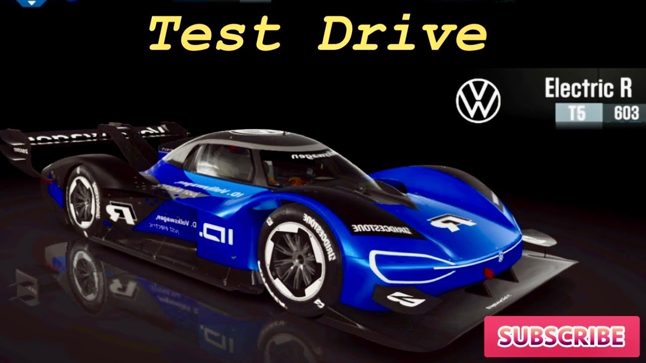 Volkswagen ID Electric R test drive - YouTube