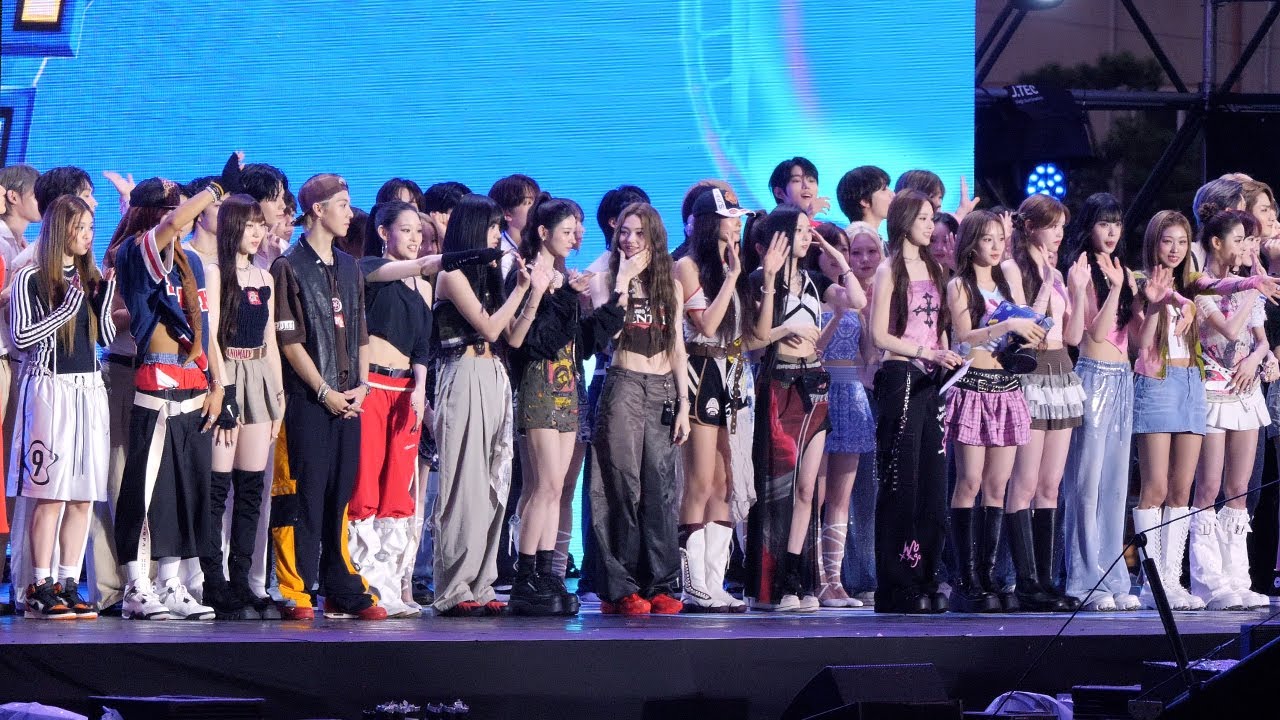 전출연진 ENDING (izna, MEOVV, ALLDAY PROJECT)｜보령머드축제 250807